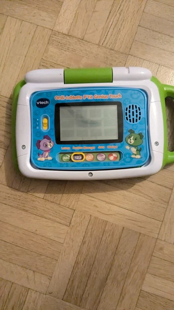 Ordi tablette vtech P'tit Genius Touch vert - ordinateur éducatif - photo numéro 9