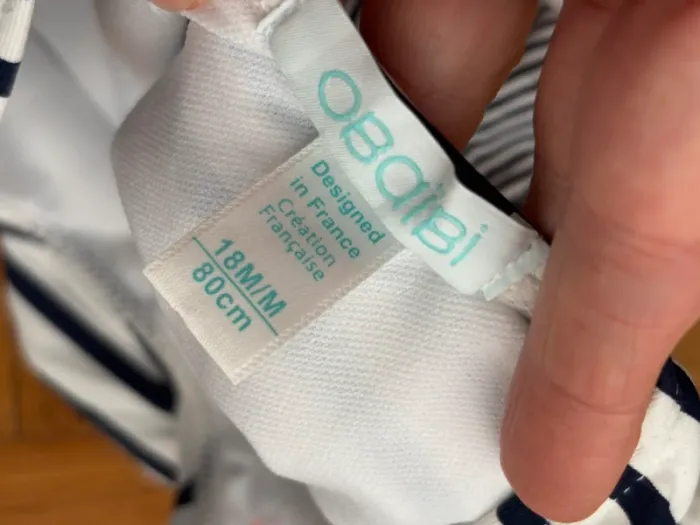 Maillot de bain Obaibi 18 mois neuf - photo numéro 5