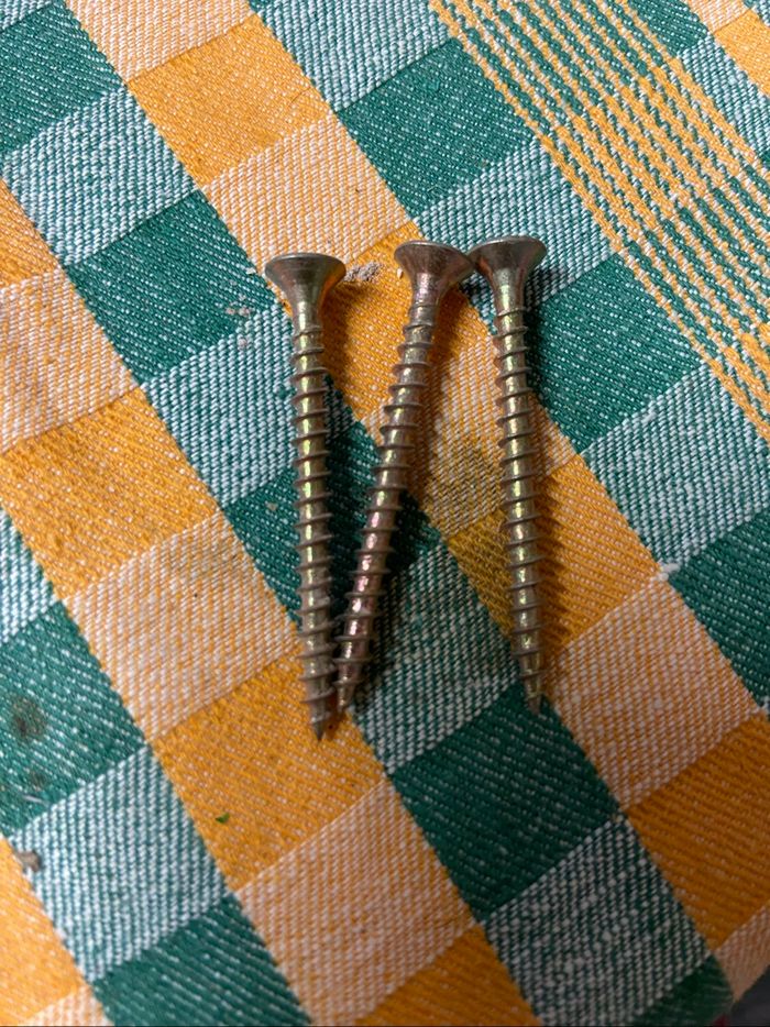 Lot de 3 vis cruciforme