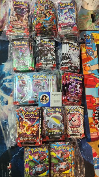 Boosters pokemon français officiel reconditionnés