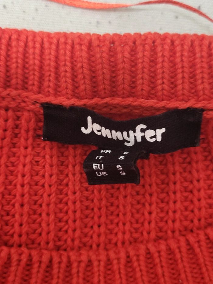 Magnifique pull rouge. - photo numéro 3