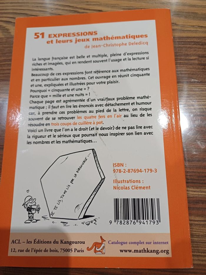 51 expressions et leurs jeux mathématiques - photo numéro 2