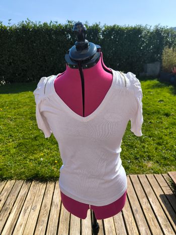 Pull sans manche Blanc - Morgan T S