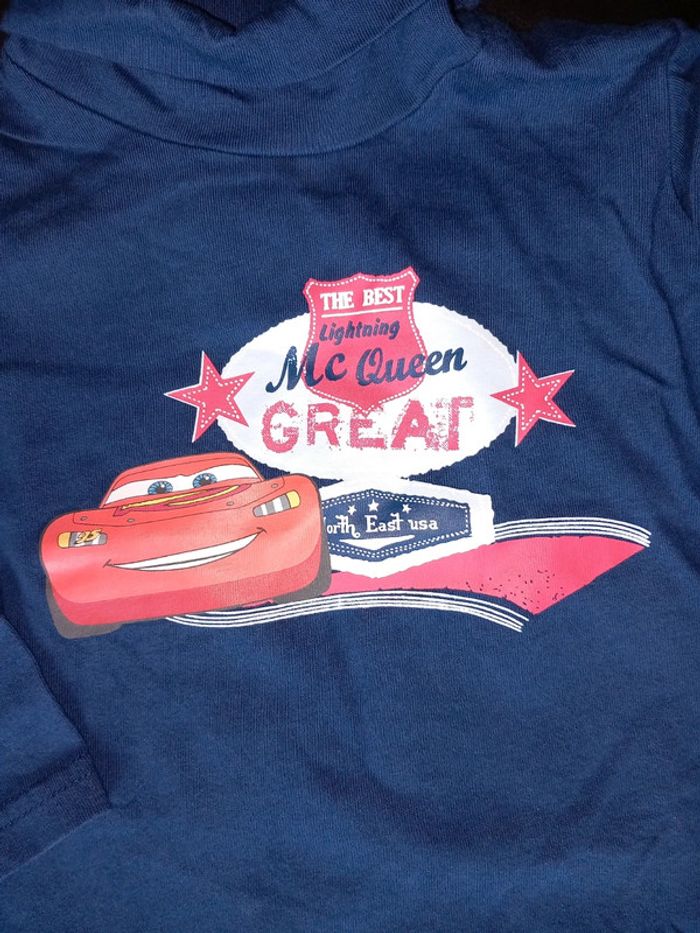 Tee-shirt manches longues cars 23 mois - photo numéro 2