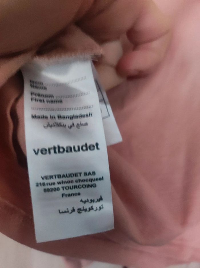 Tunique rose fleurs brodées 8 ans Vertbaudet - photo numéro 7