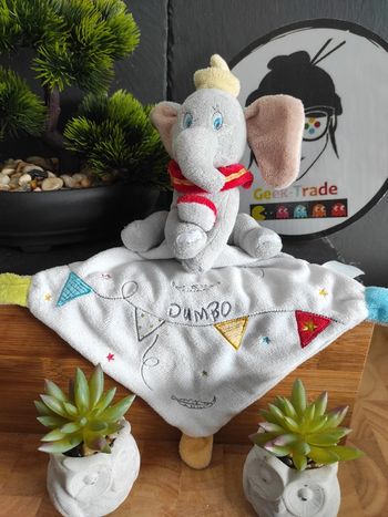 Doudou Knuffel Comforter Dumbo Disney Éléphant Fanion Nicotoy #geektradedoudou