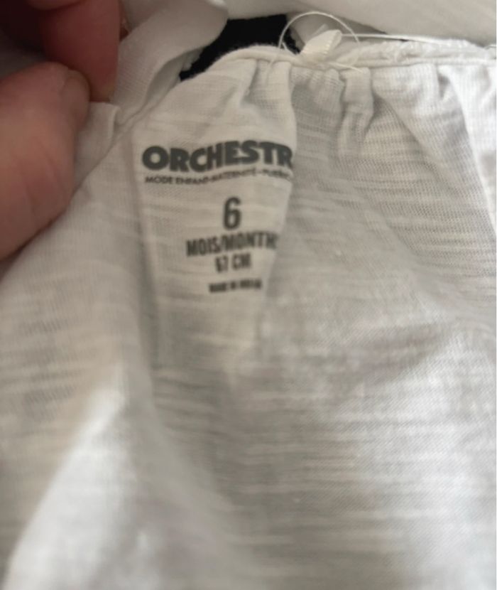 Tee-shirt fille été 6 mois neuf - photo numéro 3