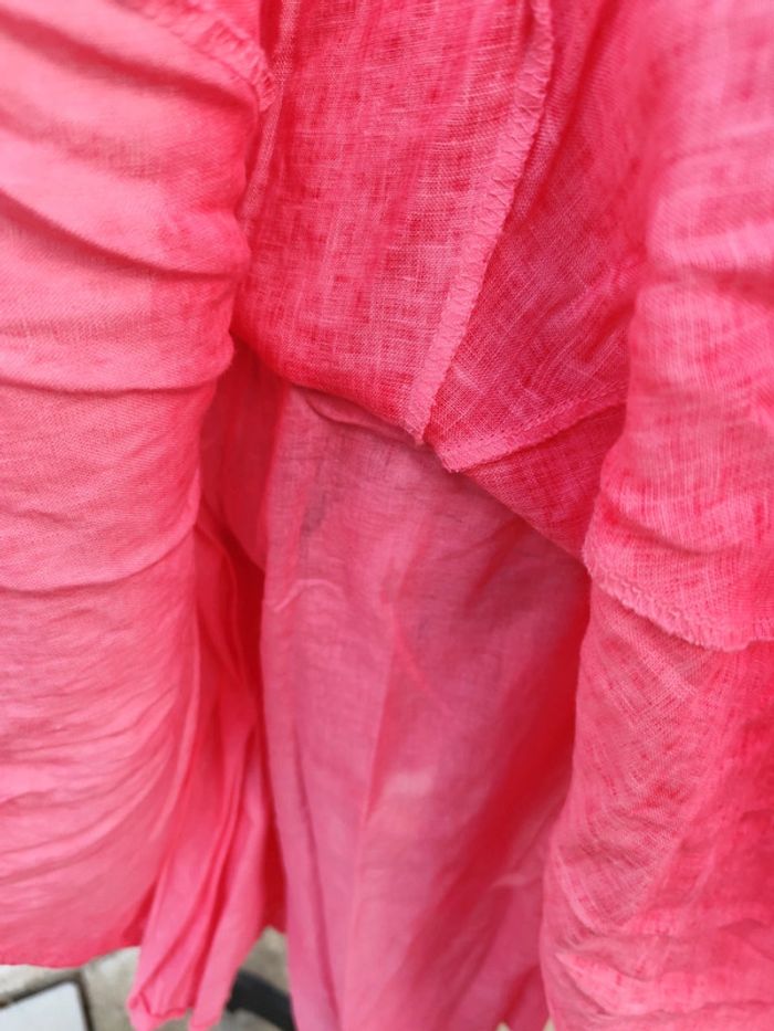 Magnifique robe Elisa Cavaletti taille S couleur corail #55 - photo numéro 7