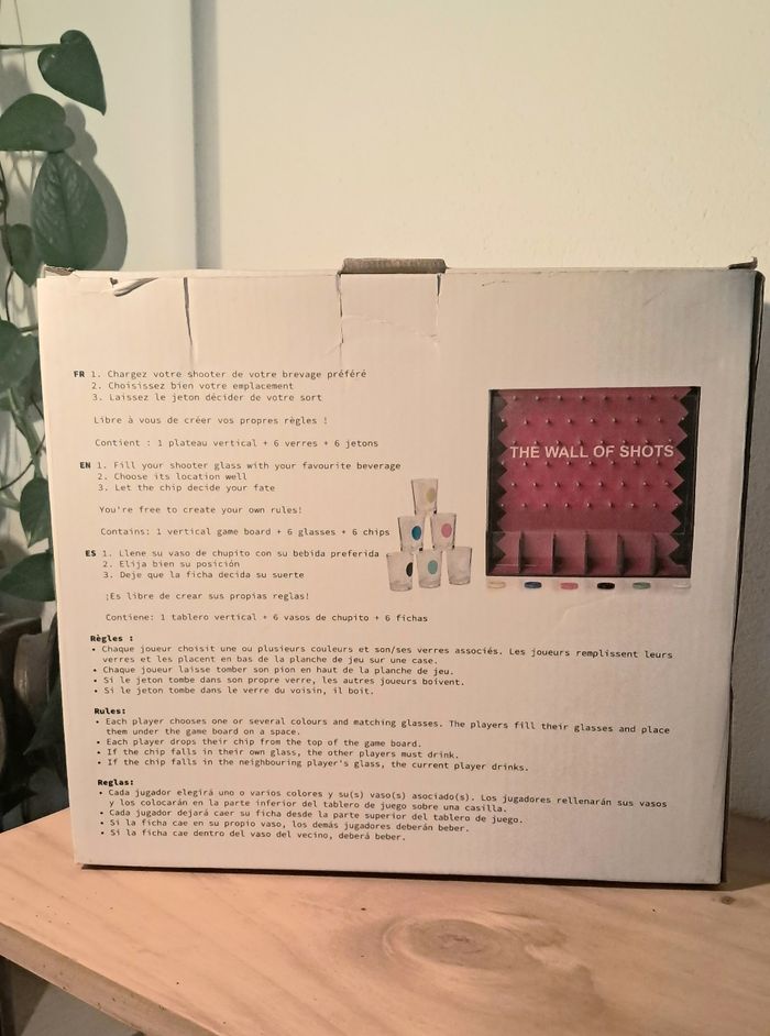 🥃 The Wall of Shots – Jeu apéro / soirée – Neuf en boîte - photo numéro 3