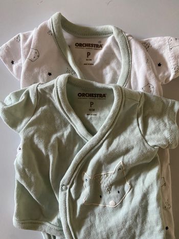 Lot 2 body taille prematuré