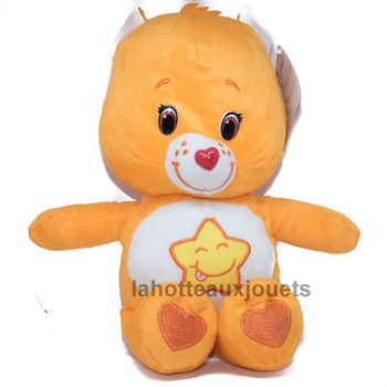 PELUCHE OURS CARE BEARS ORANGE 22 CM