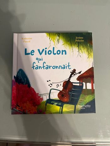 Le violon qui fanfaronnait collection en avant la musique