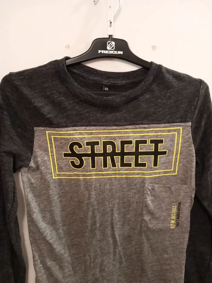 T shirt manche longue 12 ans - photo numéro 2