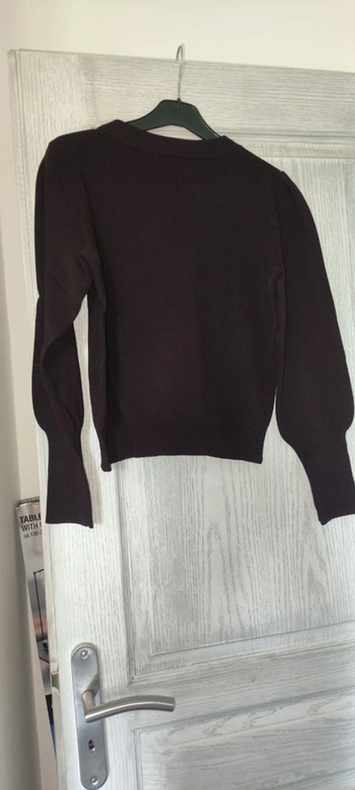 pull bordeaux - photo numéro 3