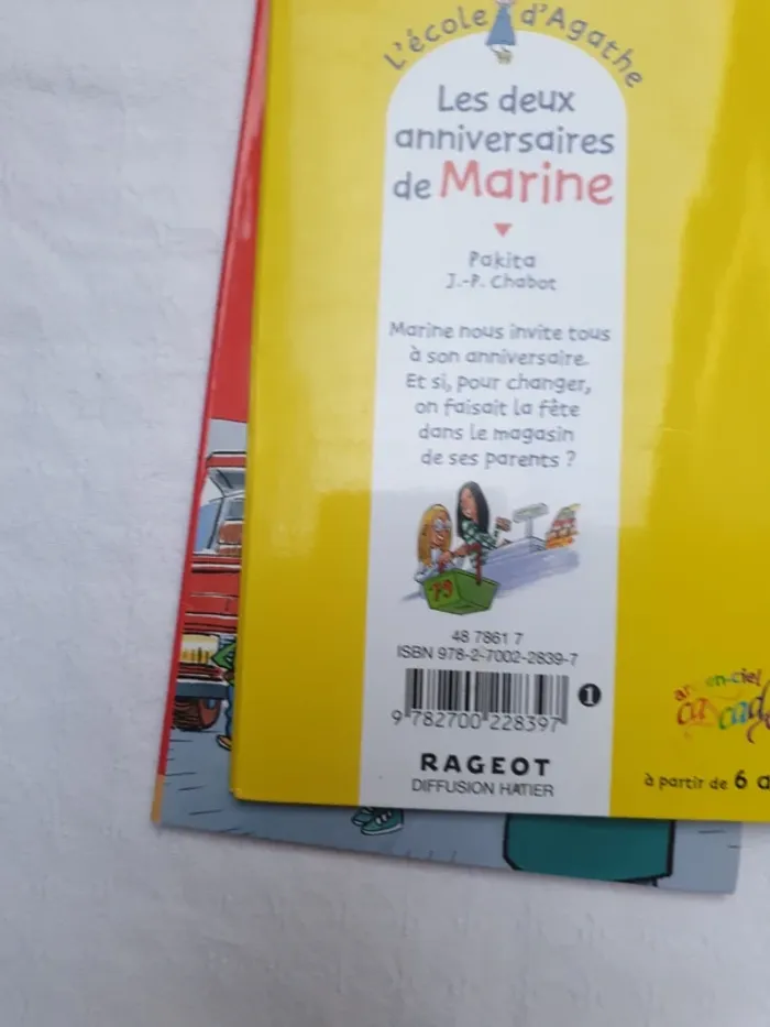 Lot de 6 livres l'école d'Agathe - photo numéro 12
