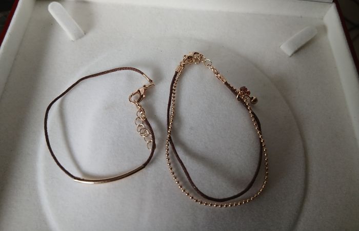 Lot de 2 bracelets fantaisie - photo numéro 2
