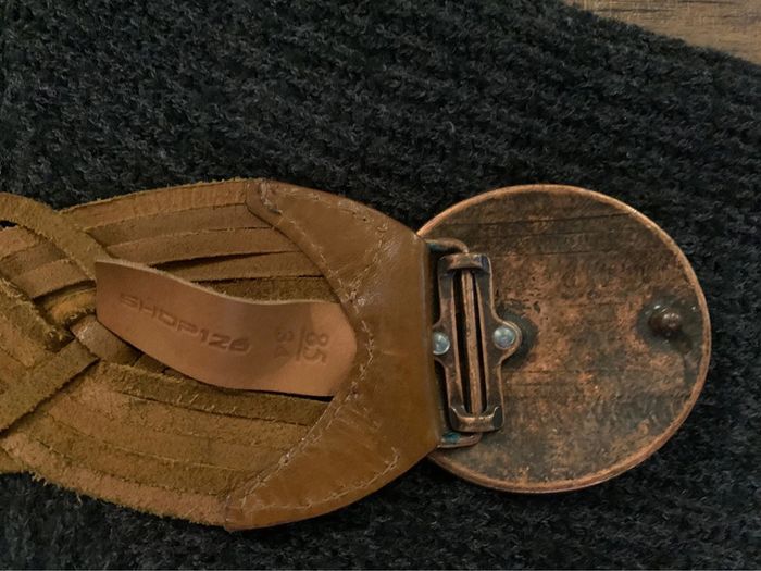 Ceinture cuir 85 marron Shop126 - photo numéro 7