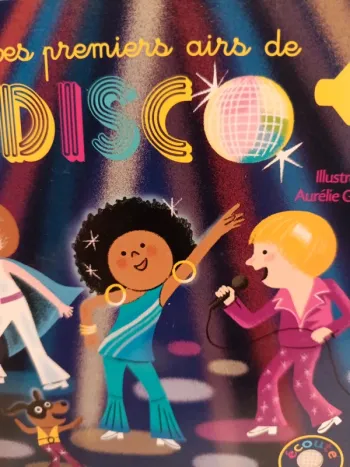 Livre sonore mes premiers airs de disco