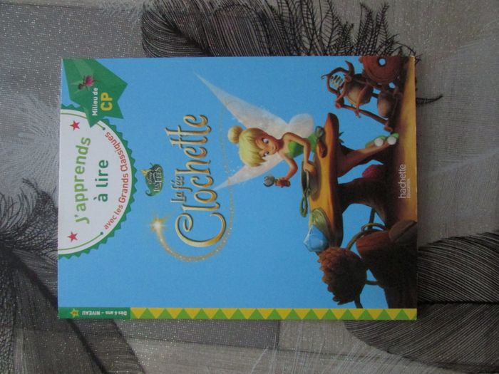 Livre J'apprends à lire avec les Grands Classiques Disney La Fée Clochette niveau milieu de CP
