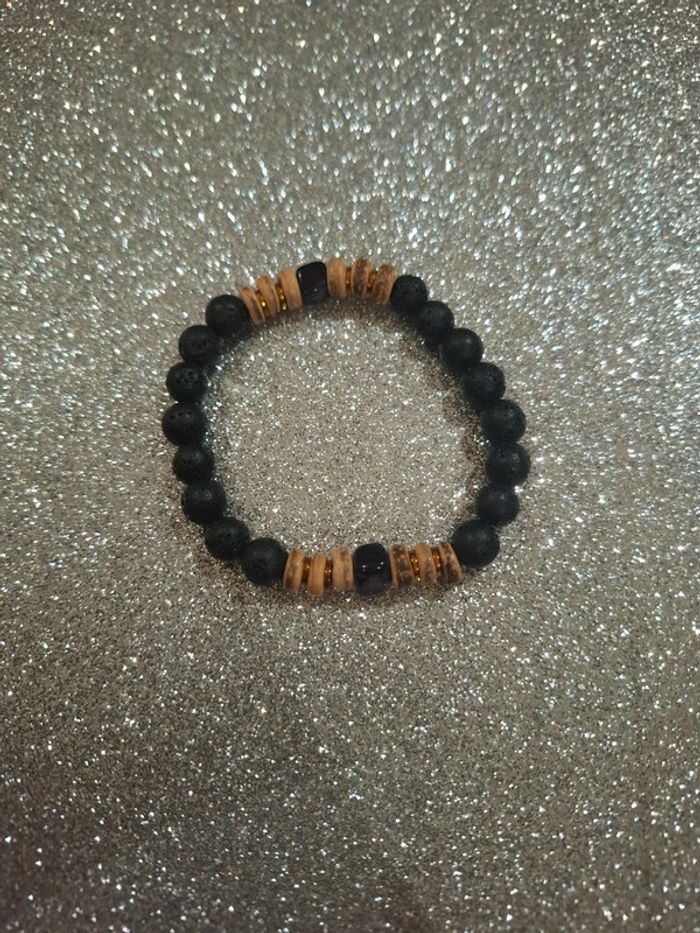 Bracelet en coquille de noix - photo numéro 2