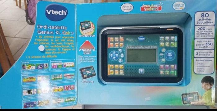 Tablette ordi génius XL Vtech pour 5/8 ans - photo numéro 4