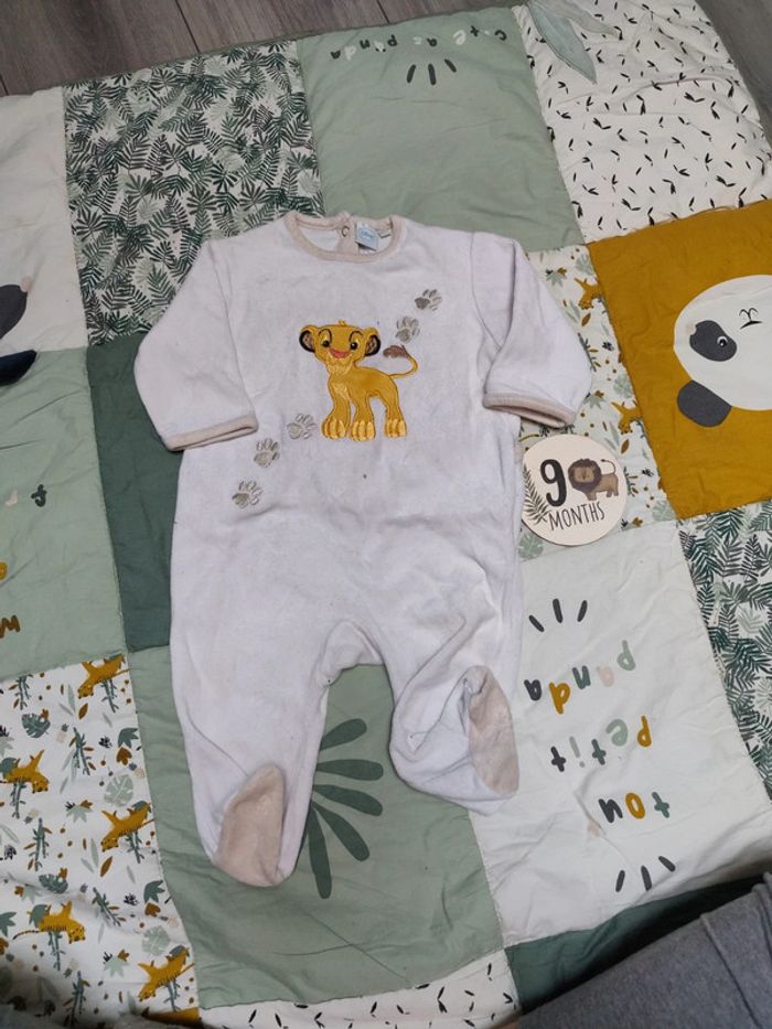Pyjama roi lion