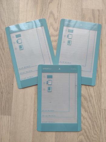 3 tapis cricut carte joy