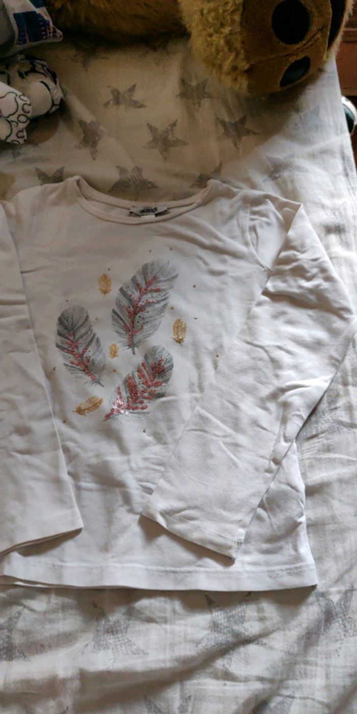 T-shirt manches longues okaidi