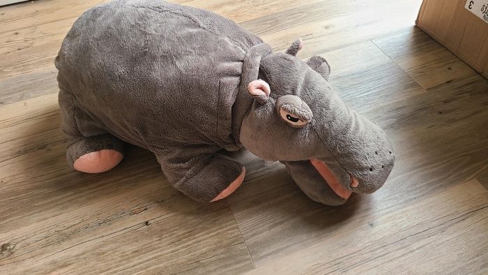 Grande Peluche hippopotame