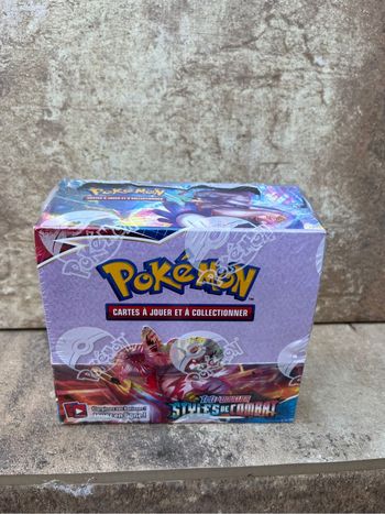 Display Pokémon EB5 styles de combat