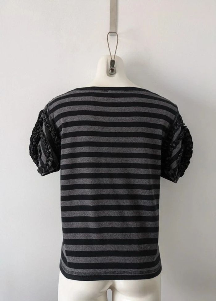 T-shirt à rayures - Sonia Rykiel - taille 40 - photo numéro 3