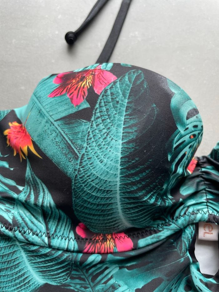 Maillot de bain bustier tropical femme - photo numéro 4