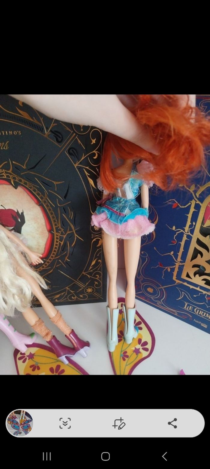 5 Poupées Musa Tecna Stella Flora et Bloom Believix Winx Club Witty Toys saison 4 Smoby - photo numéro 2