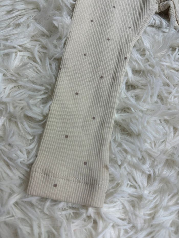 Legging beige Lil Atelier taille 2-4 mois - photo numéro 2