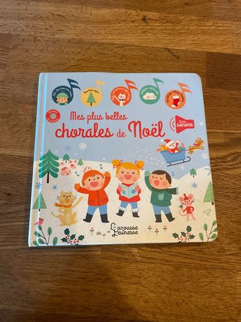 Livre sonore Mes plus belles chorales de Noël