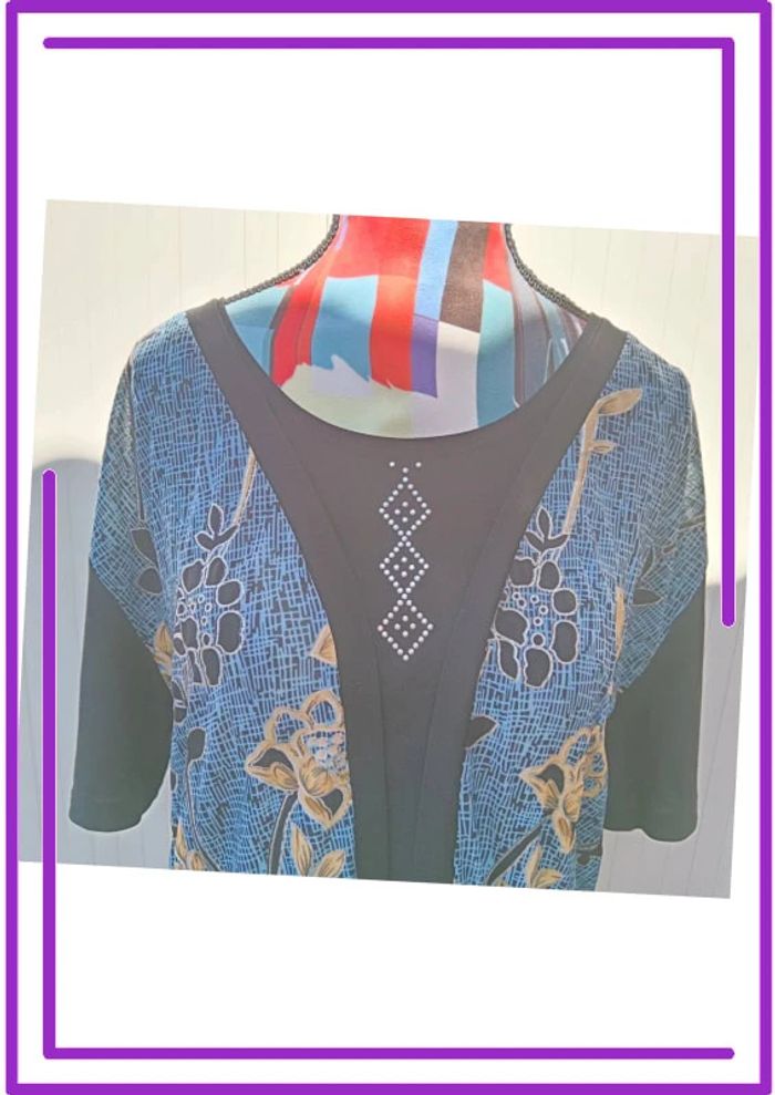 Blouse manches courtes XXXL Conos - photo numéro 3