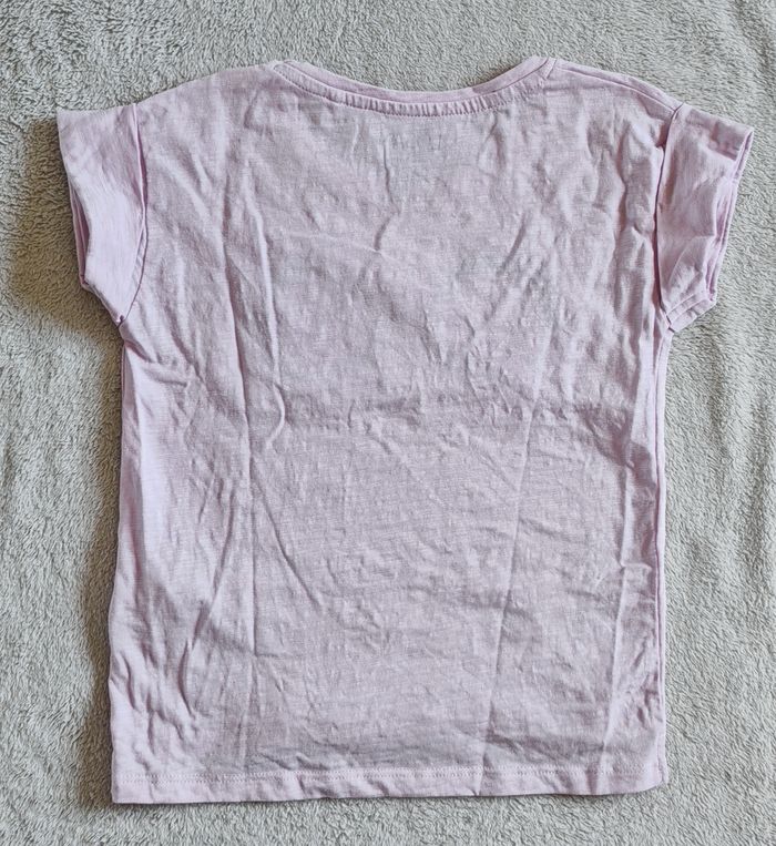 Tee-shirt rose lunette - photo numéro 3