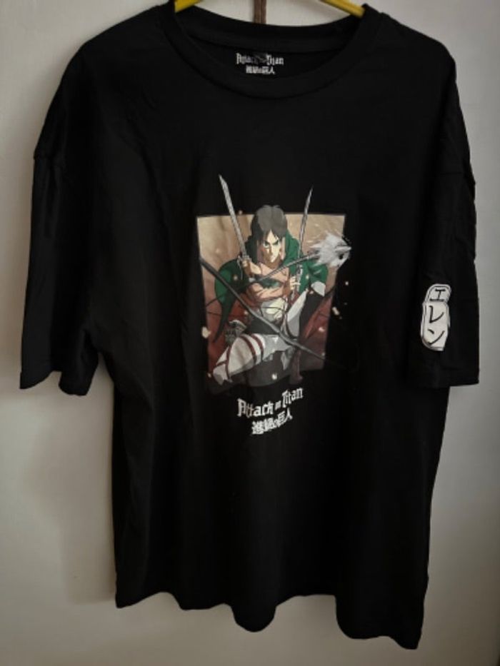 Tee shirt l’attaque des titans