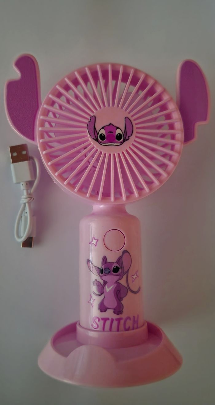 Mini ventilateur de poche Angel de Stitch - photo numéro 2