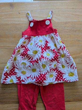 Tunique été+legging 4ans