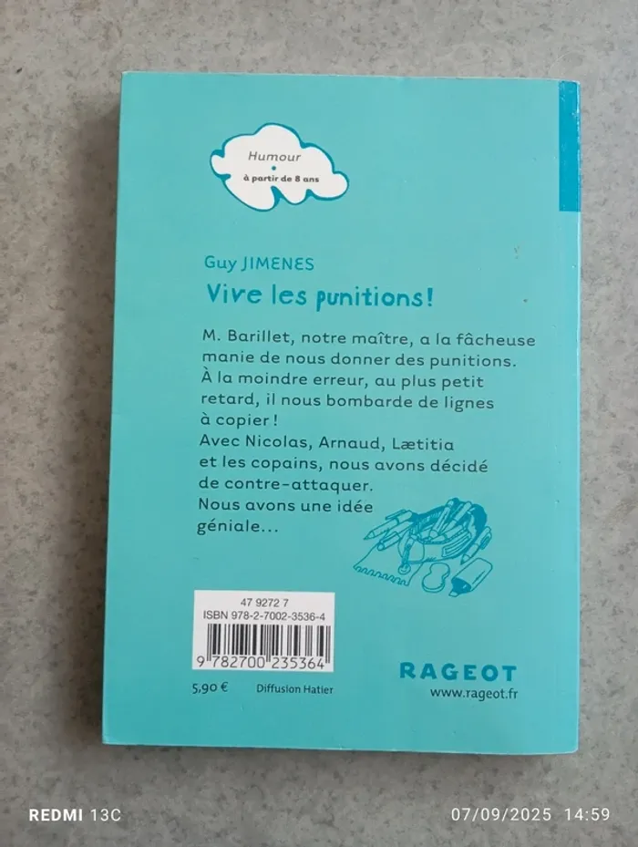 Livre vive les punitions - photo numéro 2