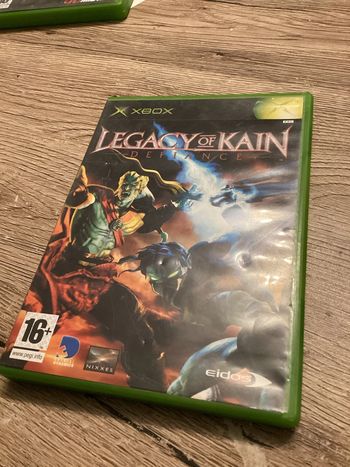 boîte sans notice du jeu legacy of kain defiance Xbox première génération Microsoft