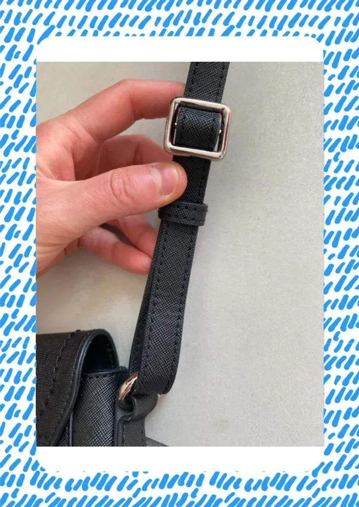 Sac à bandoulière noir Francinel - photo numéro 5