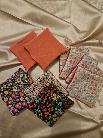 Lot lingettes lavables