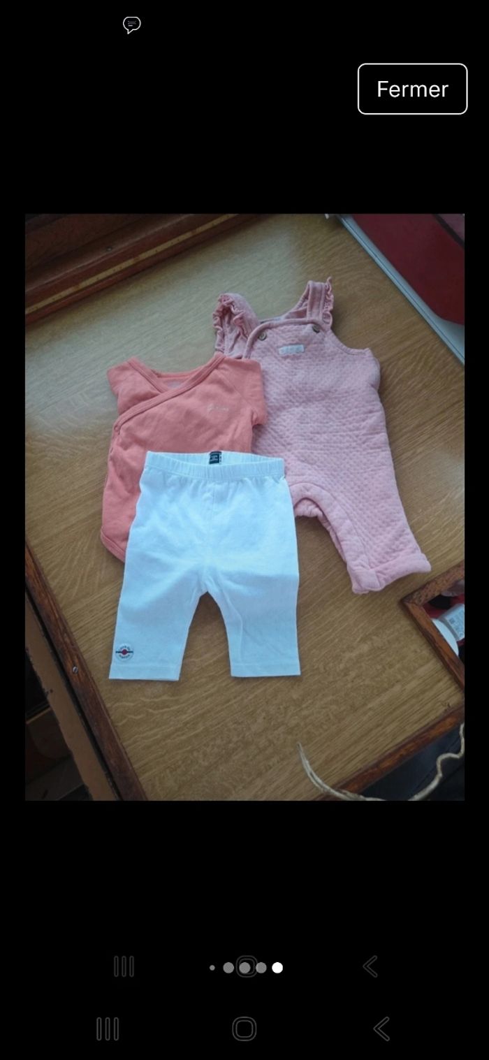 Lots vêtements fille 6 mois - photo numéro 2
