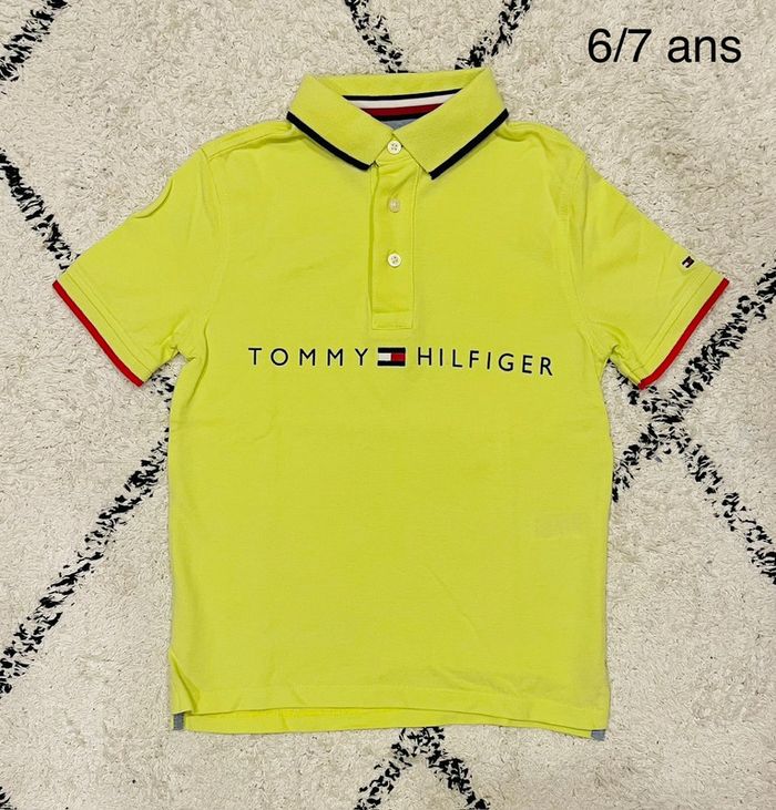 Polo Tommy Hilfiger 6-7 ans