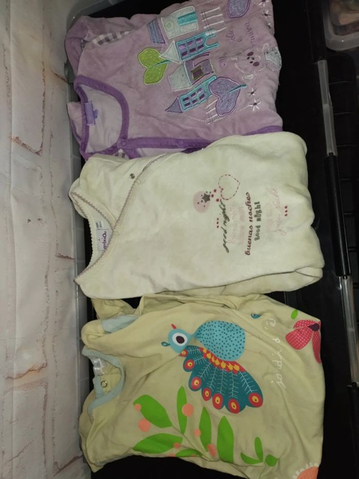 Lot de 3 pyjamas fille 18mois