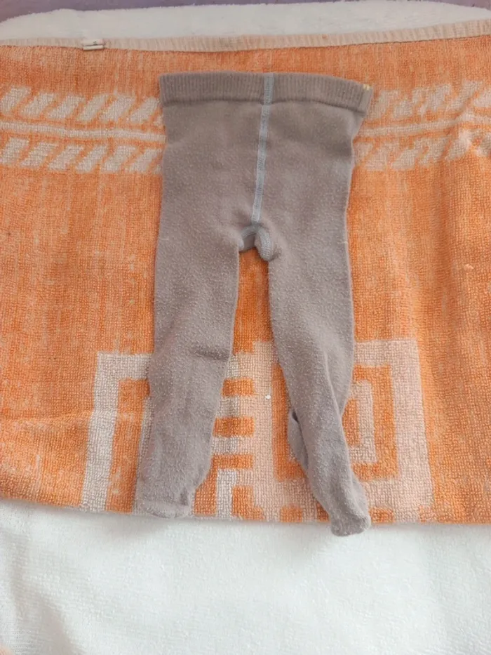 🚼collant beige 3/6mois pointure 15