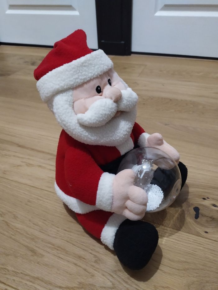Père Noël en peluche - photo numéro 2