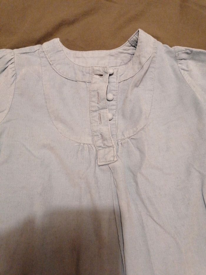 Tunique bleu jacadi 24mois - photo numéro 2